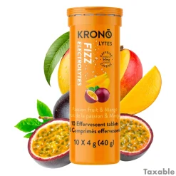 Sale KRONO NUTRITION Lytes Fizz Passion Fruit and Mango - Electrolytes Effervescent Tablets FRPAS