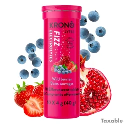 KRONO NUTRITION Nutrition|Sports Nutrition And Electrolytes^Lytes Fizz Wild Berries - Electrolytes Effervescent Tablets