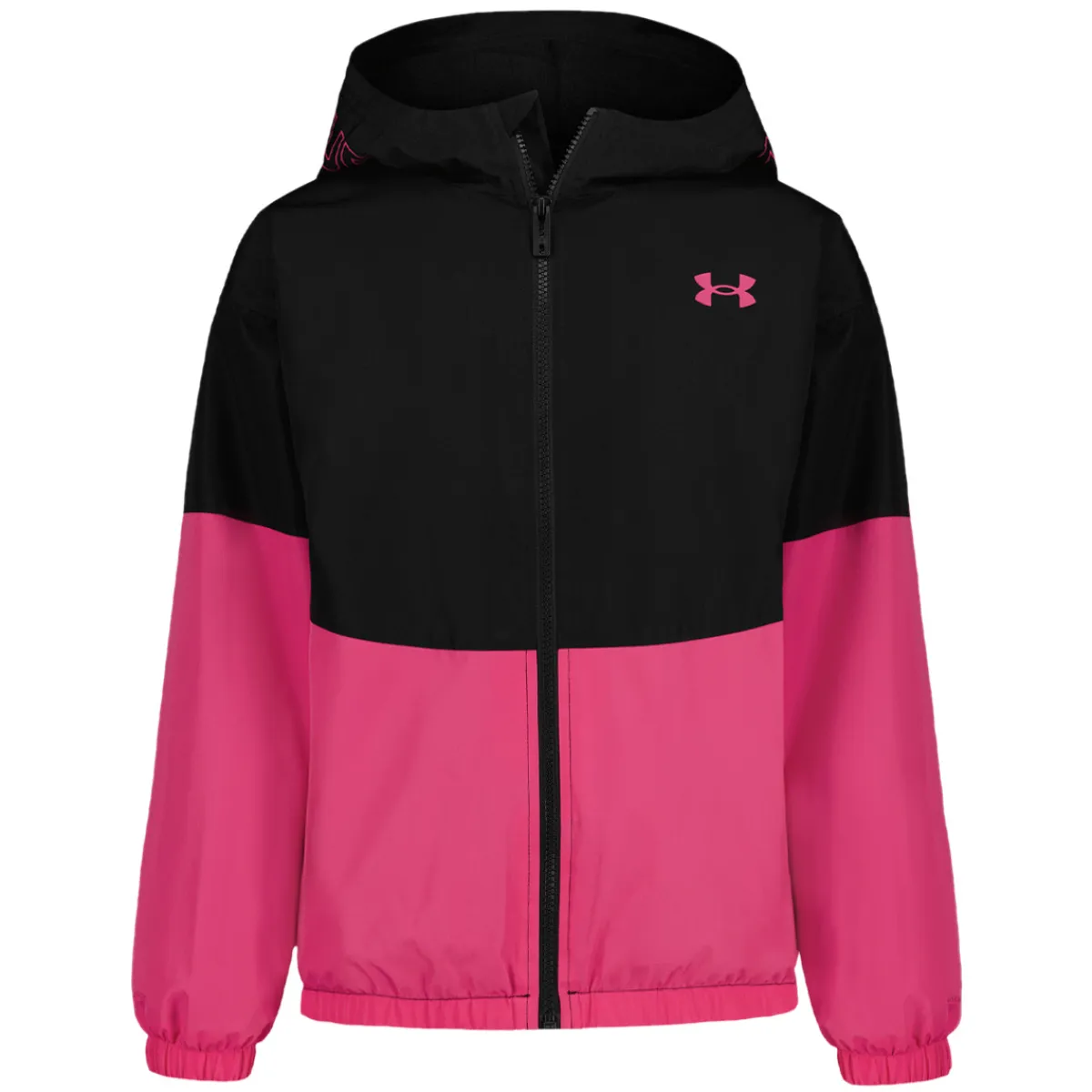 Clearance UNDER ARMOUR Manataug - Girls' Hooded Windbreaker Jacket 659