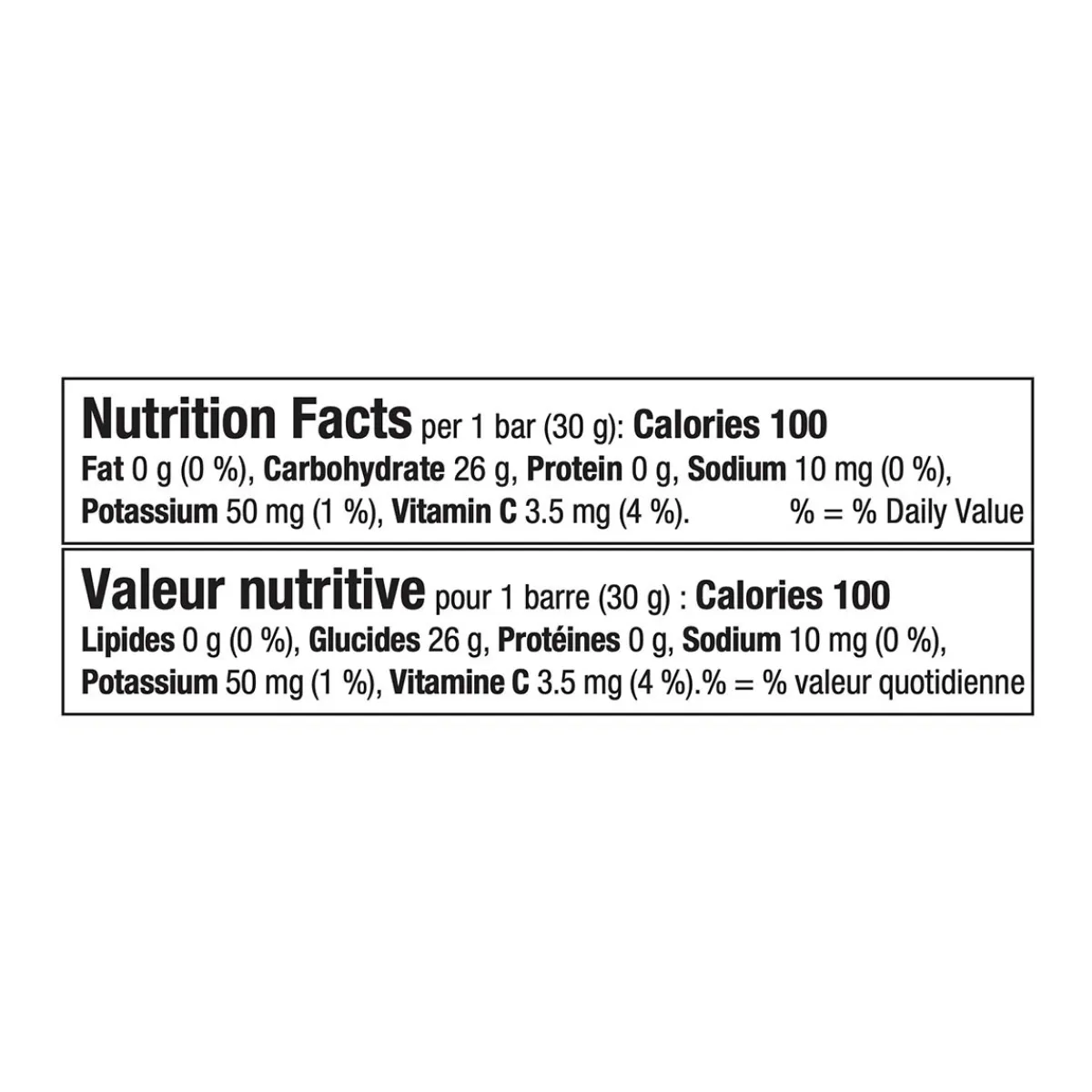 XACT NUTRITION Energy Gels And Bars|Nutrition^Maple - Engy Fruit Bar
