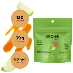 KRONO NUTRITION Energy Gels And Bars|Nutrition^Maple and Apple - Organic Energy Chews
