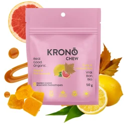 Sale KRONO NUTRITION Maple and Pink Lemonade - Organic Energy Chews LIMON