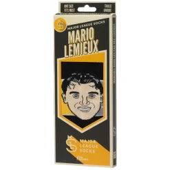 Women MAJOR LEAGUE SOCKS Socks|Fan Zone^Mario Lemieux Pittsburgh Penguins NHL - Adult Caricature Crew Socks