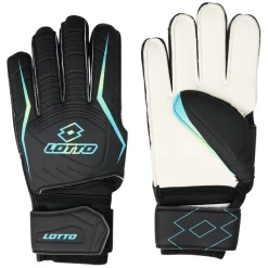 Online LOTTO Match - Junior Soccer Goalkeeper Gloves BKBLU