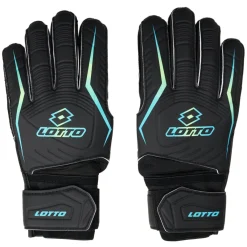 Online LOTTO Match - Junior Soccer Goalkeeper Gloves BKBLU