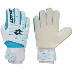 Discount LOTTO Match - Junior Soccer Goalkeeper Gloves WHTBL