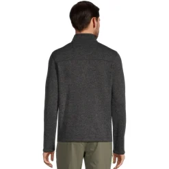 Sale WOODS Matier - Men's Polar Fleece Jacket BLACK