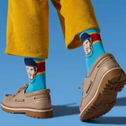 Discount MAJOR LEAGUE SOCKS Matthew Tkachuk Florida Panthers NHL - Adult Caricature Crew Socks