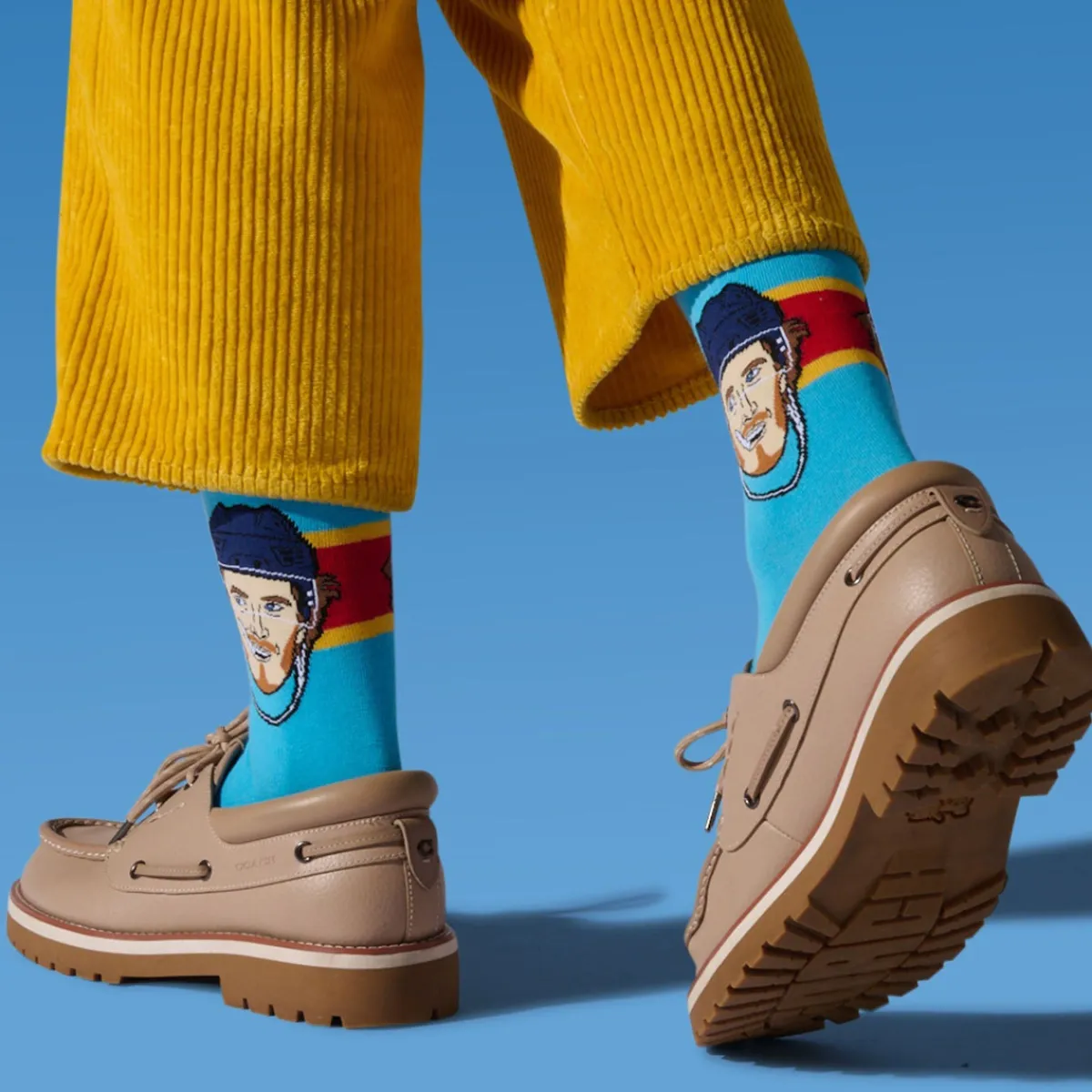Discount MAJOR LEAGUE SOCKS Matthew Tkachuk Florida Panthers NHL - Adult Caricature Crew Socks