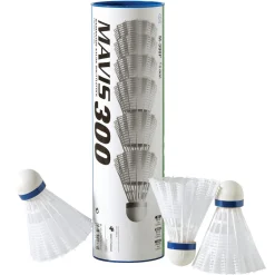 YONEX Badminton^Mavis 300 (Pack of 6) - Nylon Shuttlecocks