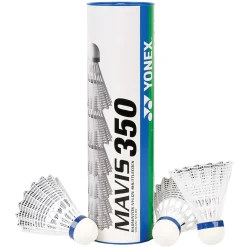 YONEX Badminton^Mavis 350 (Pack of 6) - Nylon Shuttlecocks