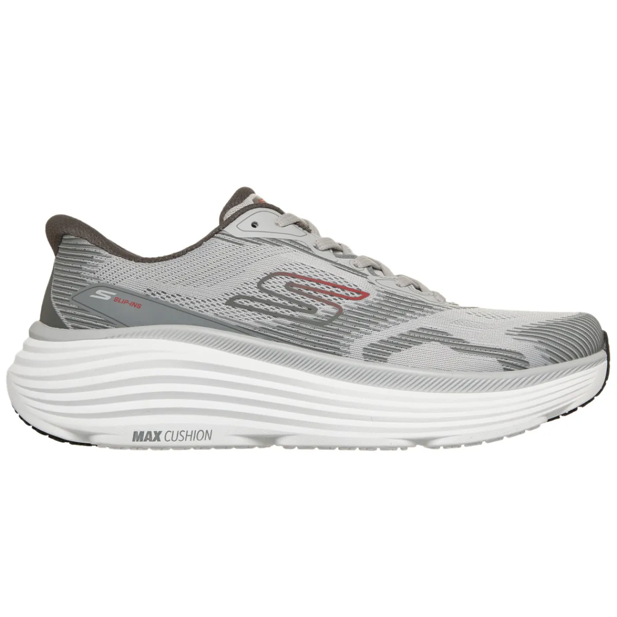 Clearance SKECHERS Max Cushioning Endeavour - Men's Walking Shoes GRY