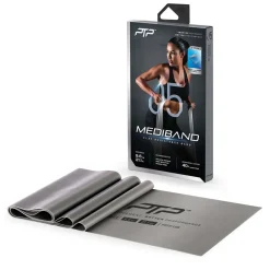 Sale PTP Mediband Ultimate Heavy - Flat Resistance Band SILVE