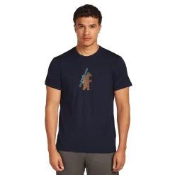 ICEBREAKER Clothing|T-Shirts And Polos^Merino 150 Tech Lite Bear tour - Men's T-Shirt