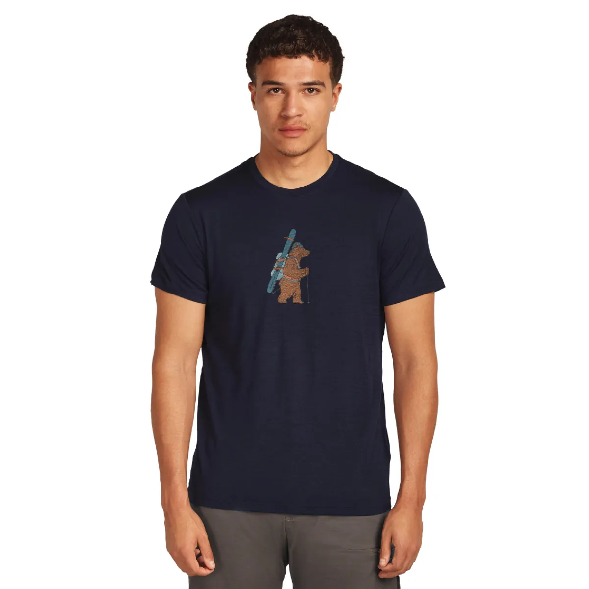 ICEBREAKER Clothing|T-Shirts And Polos^Merino 150 Tech Lite Bear tour - Men's T-Shirt