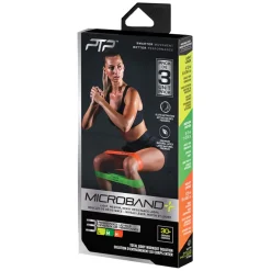 New PTP Microband+ (Pack of 3) - Latex Resistance Loops MULTI