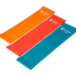 EVOKE Resistance Bands And Loops^Mini (Pack of 3) - Resistance Bands
