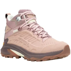 Women MERRELL Boots|Athletic And Outdoor Shoes^Moab Speed 2 Mid LTR WP - Women's Hiking Boots