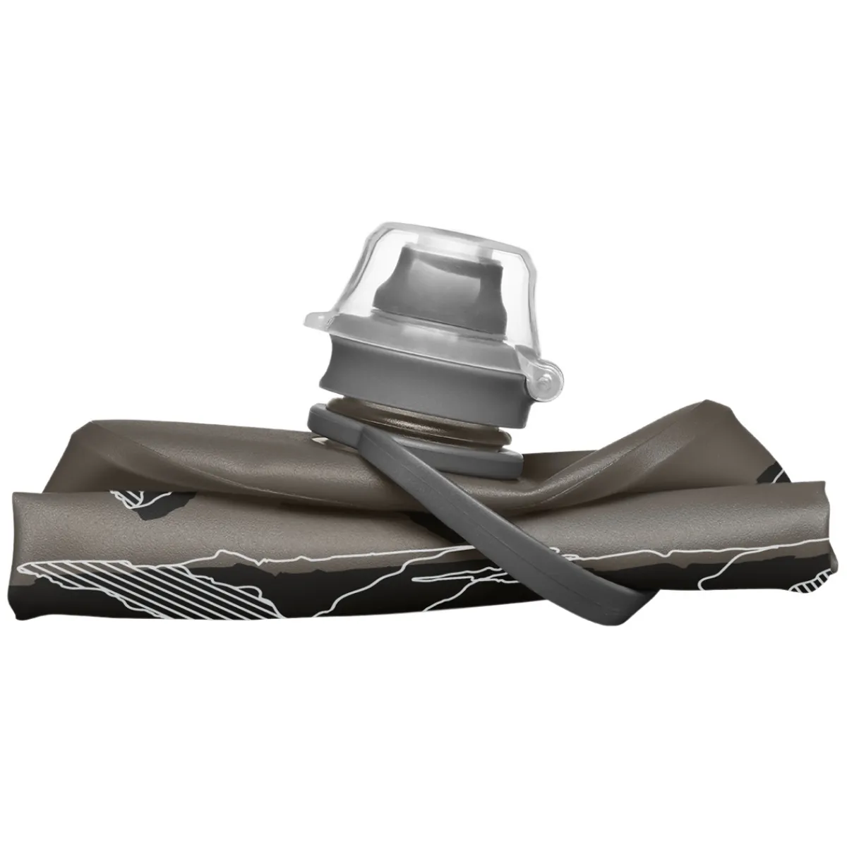 HYDRAPAK Water Bottles^Mountain Stow 17 oz - Lightweight Soft Bottle