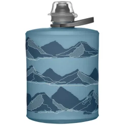 Clearance HYDRAPAK Mountain Stow 17 oz - Lightweight Soft Bottle BLUE
