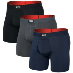 Best SAXX Multi-Sport (Pack of 3) - Men's Fitted Boxer Shorts TNB