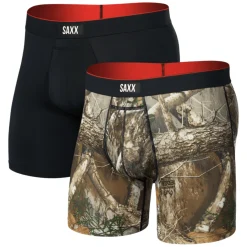 SAXX Underwear^Multi-Sport (Pack of 2) - Men's Fitted Boxer Shorts