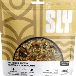 SLY Dehydrated Food|Dehydrated Food^Mushroom Risotto - Freeze-Dried Camping Food Meal