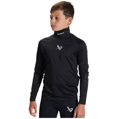 Best BAUER NeckProtect - Junior Long-Sleeved Shirt with Integrated Neck Protector BLK