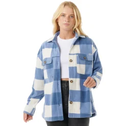 Women RIP CURL Blouses And Shirts^Neon Isles - Women's Flannel Shirt