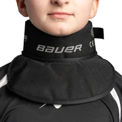 Best BAUER NLP8 Core - Junior Hockey Neck Guard BLK