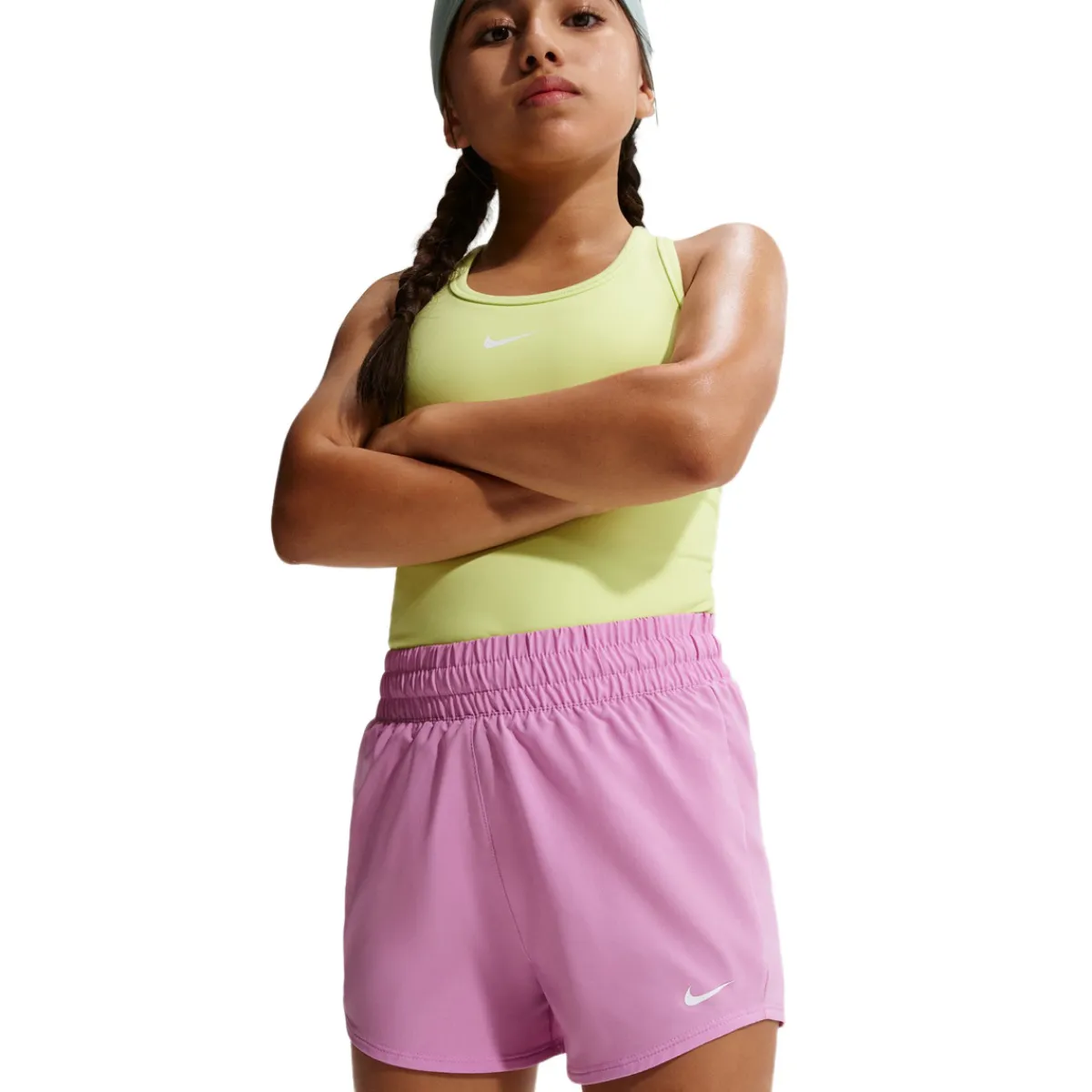 Discount NIKE One - Girls' Training Shorts