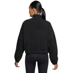 Women NIKE Long Sleeves And Sweaters|Long Sleeves And Sweaters^One - Women's Fleece Half-Zip Shirt
