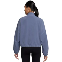 Women NIKE Long Sleeves And Sweaters|Long Sleeves And Sweaters^One - Women's Fleece Half-Zip Shirt