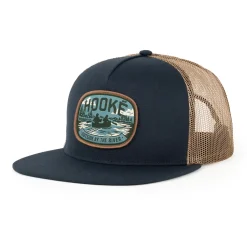 New HOOKÉ Outside By The River Trucker - Men's Adjustable Cap NAS