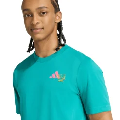 ADIDAS T-Shirts And Polos|Tennis^Padel Graphic - Men's Tennis T-Shirt