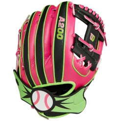 WILSON Baseball And Softball^Party Animals EZ Catch 10" - Junior Fielder's Glove