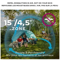 Clearance THERMACELL Patio Shield Metal Edition - Mosquito Repellent Device