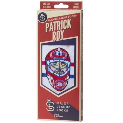 Best MAJOR LEAGUE SOCKS Patrick Roy Montreal Canadiens NHL - Adult Caricature Crew Socks