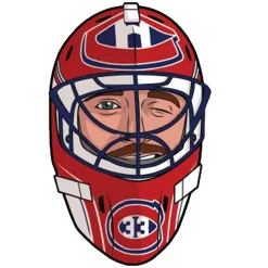 Best MAJOR LEAGUE SOCKS Patrick Roy Montreal Canadiens NHL - Adult Caricature Crew Socks