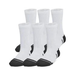 UNDER ARMOUR Socks^Perf Tech (Pack of 6 pairs) - Junior Crew Socks