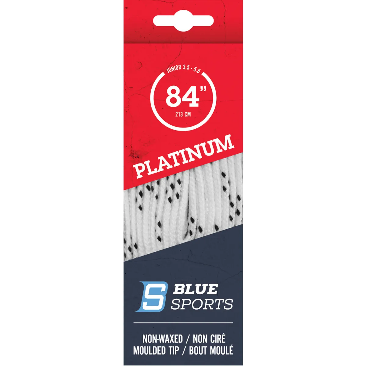 Sale BLUE SPORTS Platinum - Non-Waxed skate laces