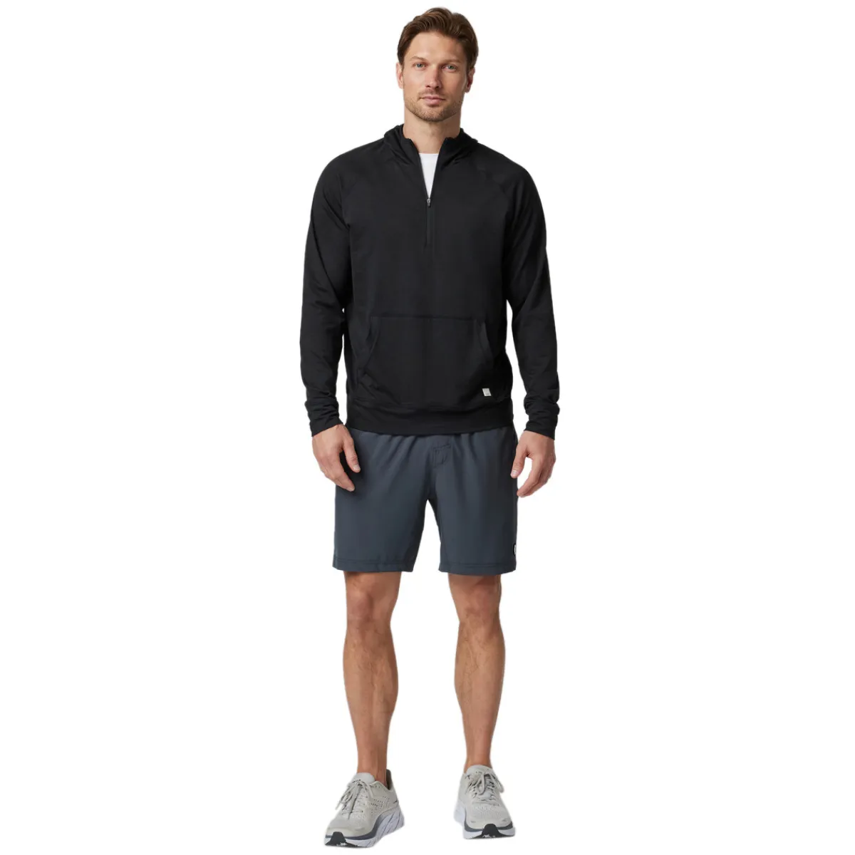 VUORI Long Sleeves And Sweaters|Clothing^Ponto - Men's Half-Zip Hoodie