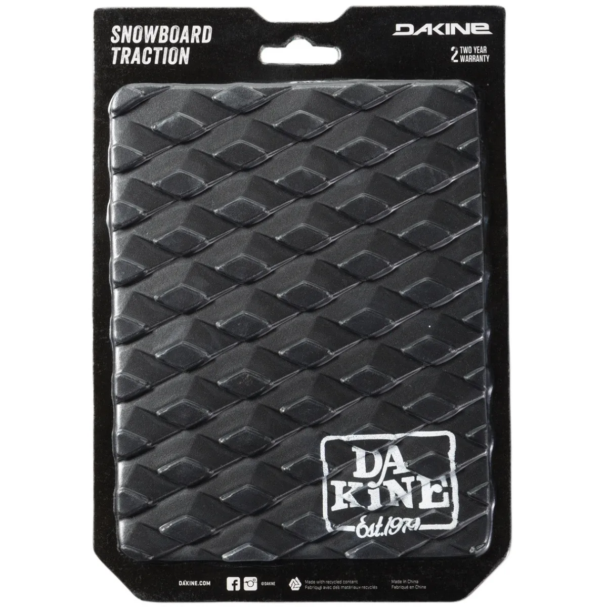 Best DAKINE Primo Stomp - Snowboard Traction Pad BLACK