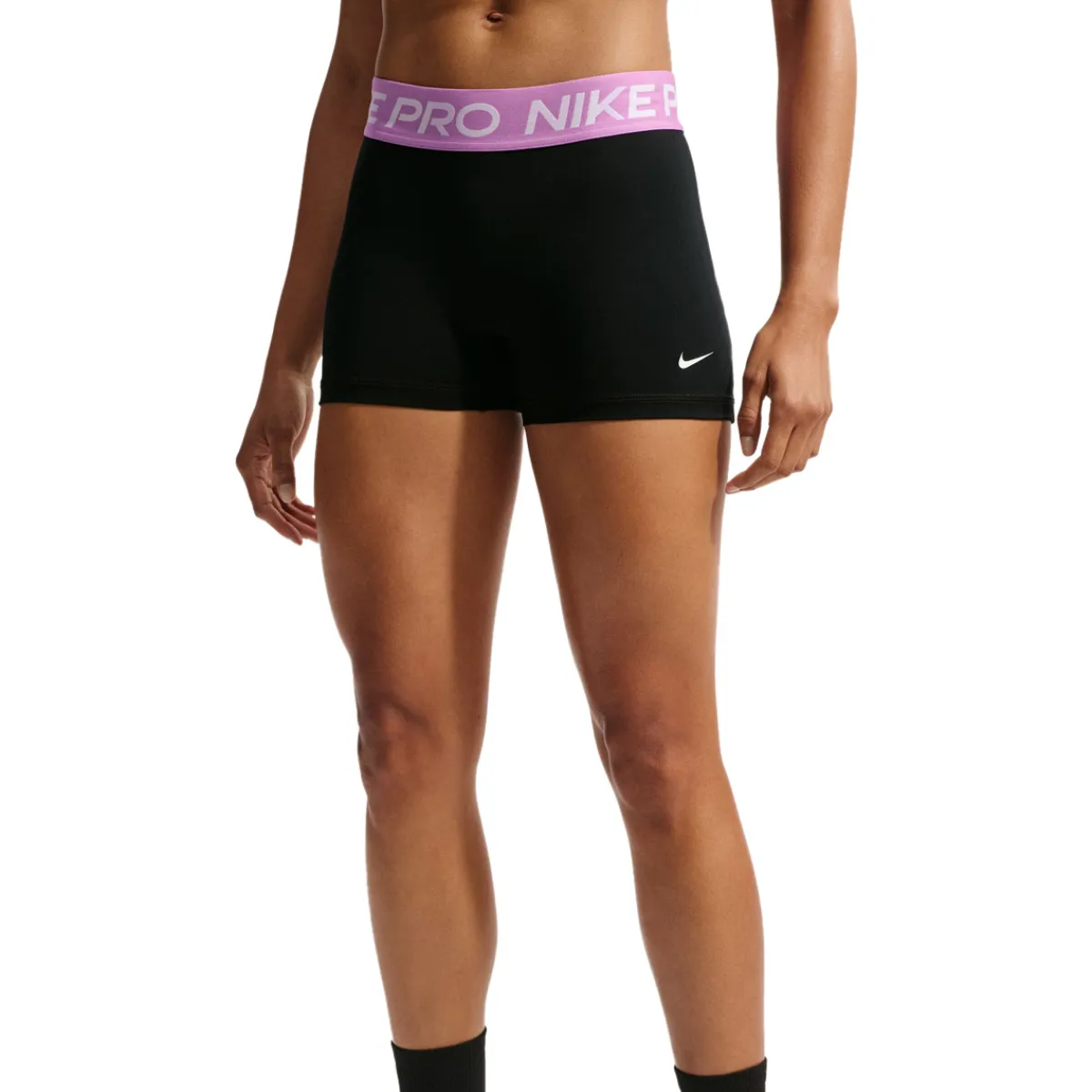 NIKE Clothing^Pro (3") - Women's Fitted Shorts