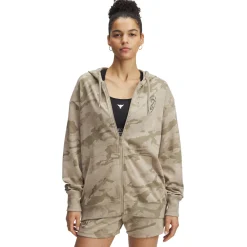 Hot UNDER ARMOUR Project Rock - Women's Hooded Jacket 299
