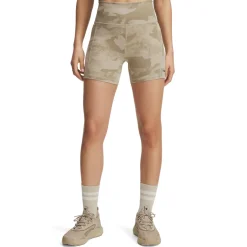 New UNDER ARMOUR Project Rock Middy - Women's Fitted Shorts 299