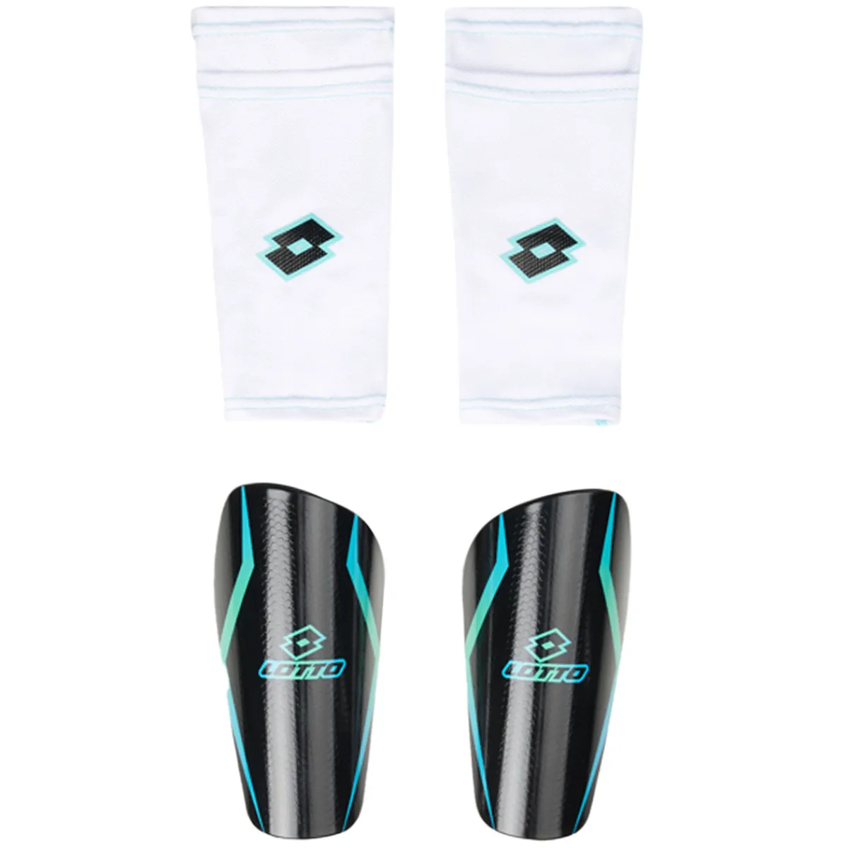 LOTTO Protect - Soccer Shin Guards BKBLU