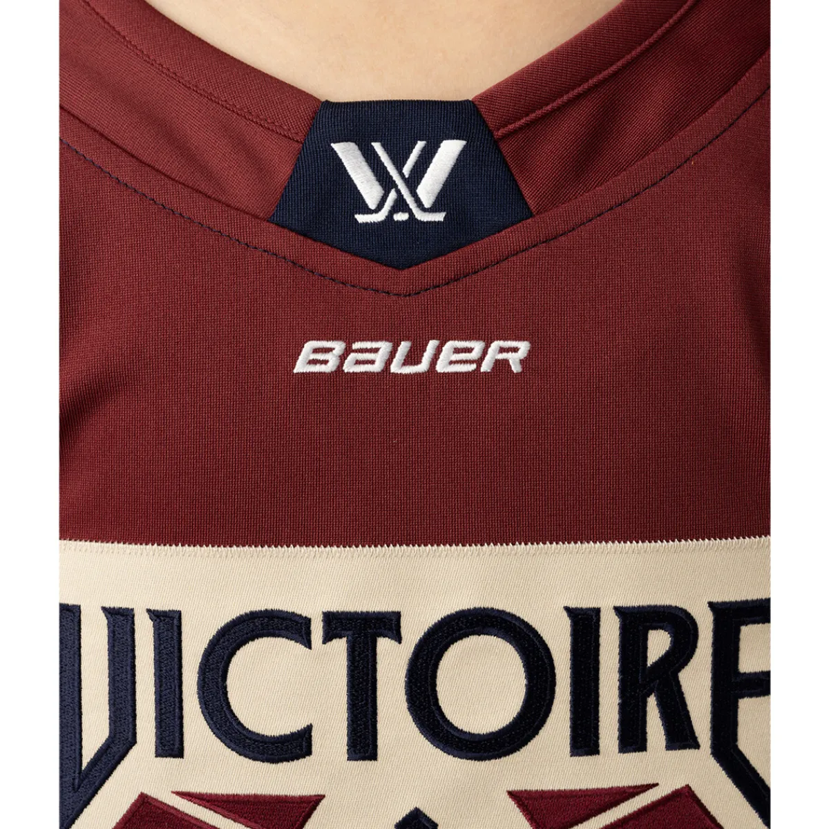 New BAUER PWHL - Montreal Victoire - Junior Hockey Replica Jersey TC
