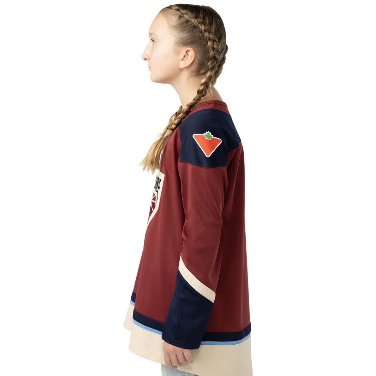 New BAUER PWHL - Montreal Victoire - Junior Hockey Replica Jersey TC