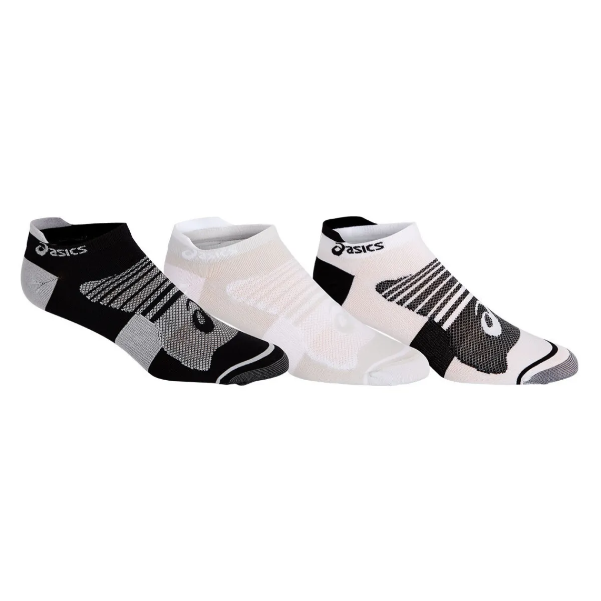 ASICS Socks^Quick Lyte Plus (Pack of 3 Pairs) - Men's Ankle Socks
